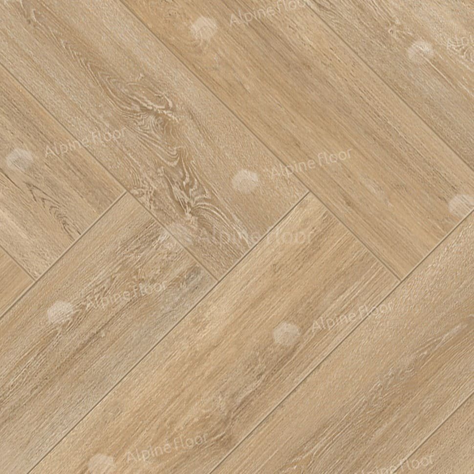 Ламинат "Alpine Floor" Herringbone Дуб Фландрия (606*101*8 мм) — купить в Омске