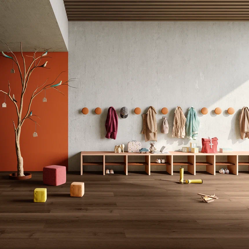 SPC ламинат "Invictus" Highland Oak Chocolate (1213*178*6мм) — купить в Омске