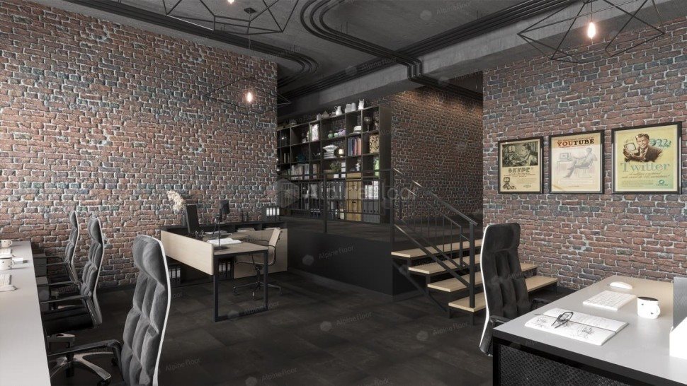 Виниловая плитка "Alpine Floor" Light Stone Ларнака (608*303*2,5 мм) — купить в Омске