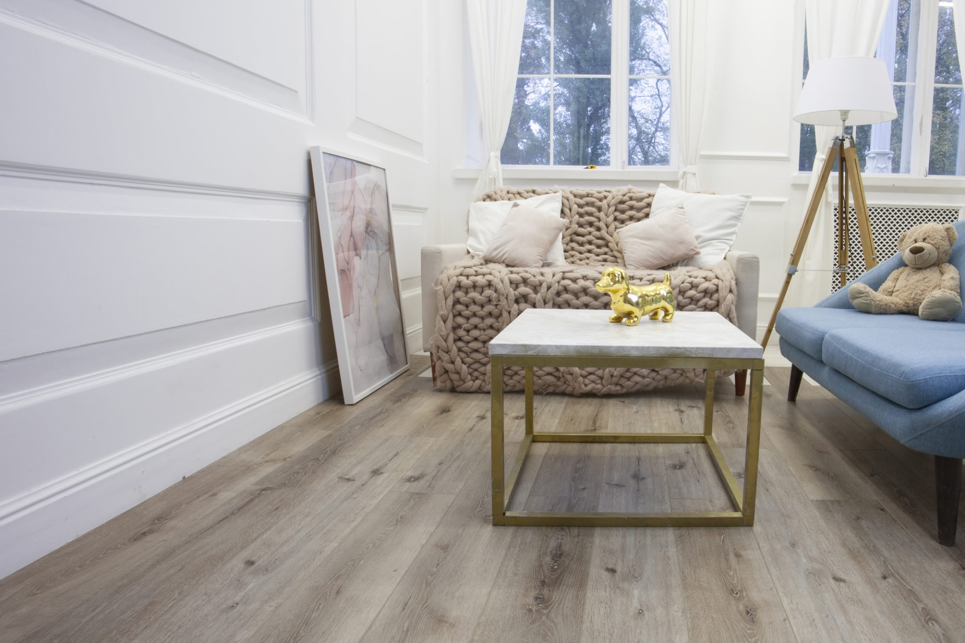 Усовершенствованная кварц-виниловая плитка «Damy Floor» Дуб Лофт (1227*187*2,5 мм) — купить в Омске