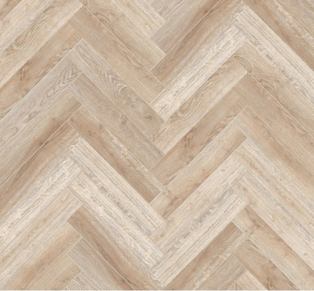 Виниловый ламинат SPC "Cronafloor" Herringbone Дуб Лилль (640*128*4,5 мм) — купить в Омске