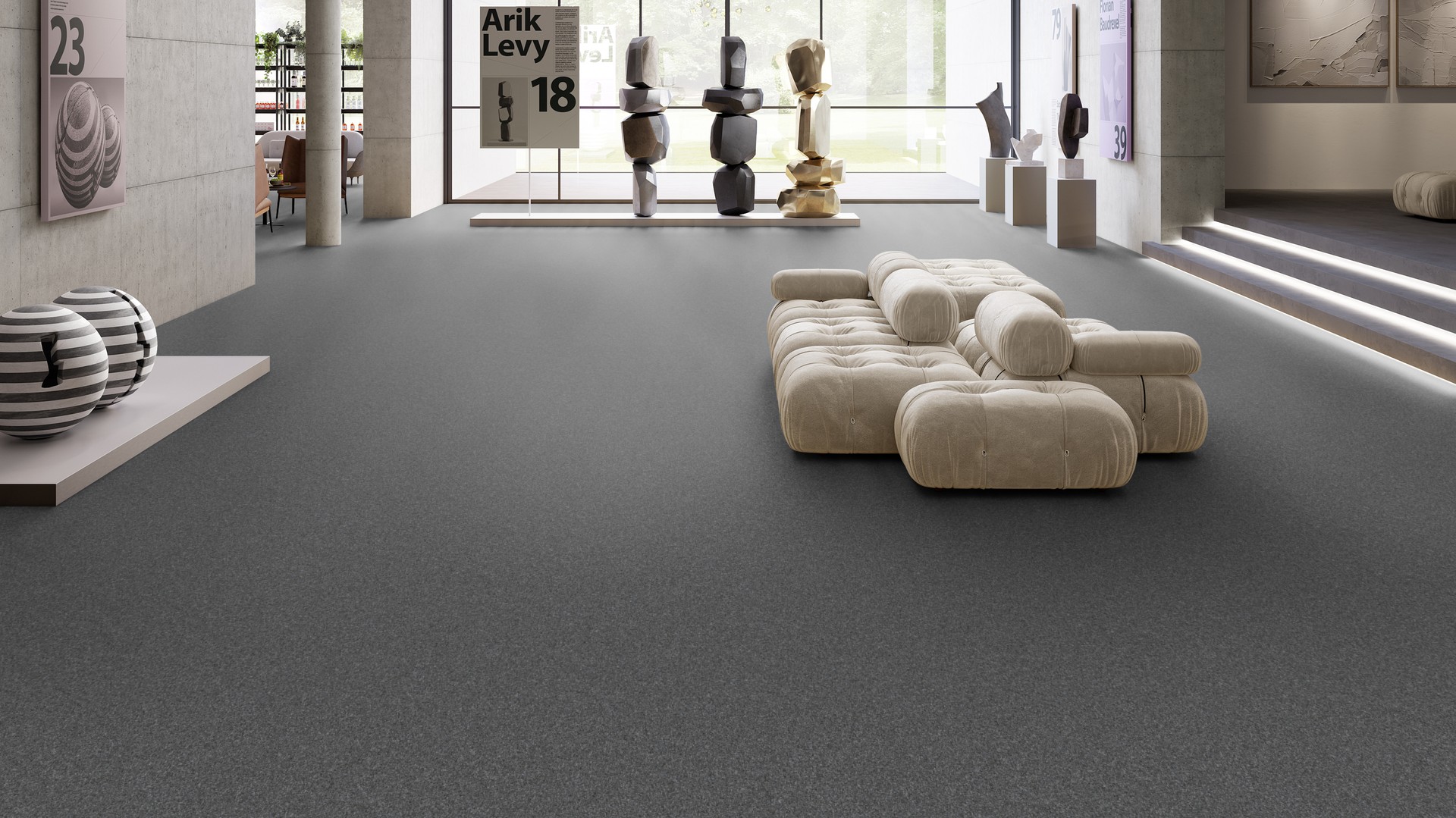 Ковровая плитка Medusa Tile 98 (500*500*5 мм) — купить в Омске