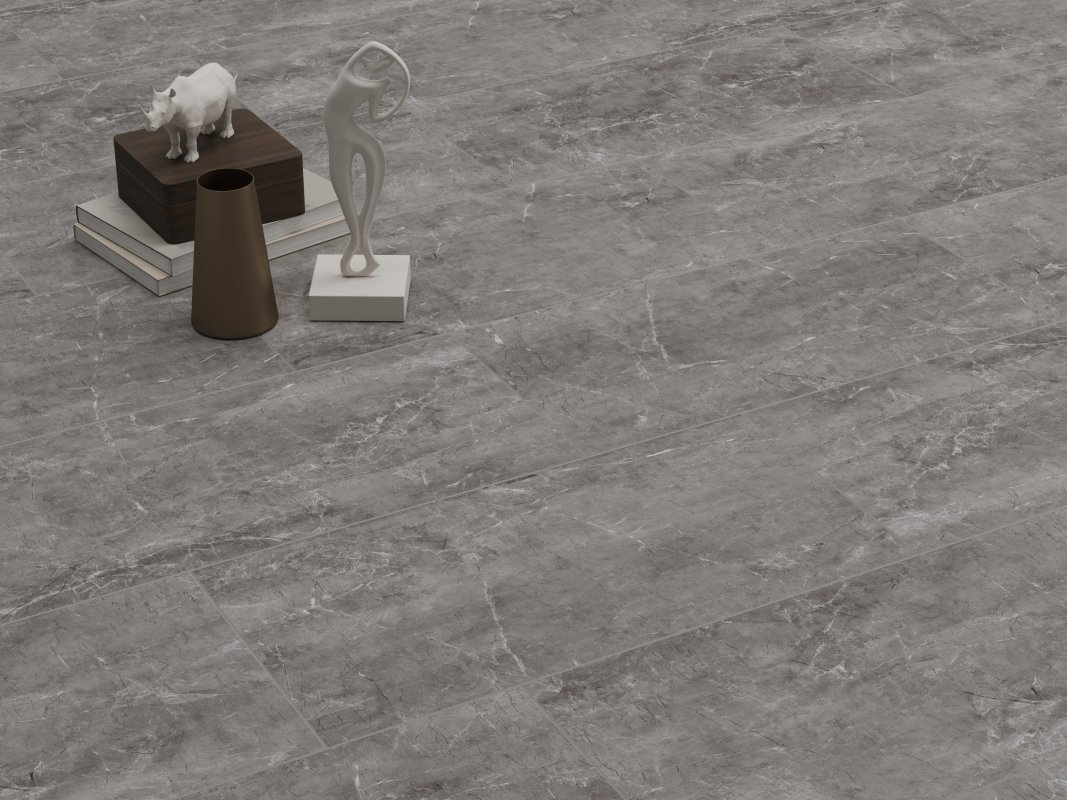 SPC ламинат  "Noventis" Гери (600*300*4 мм) — купить в Омске