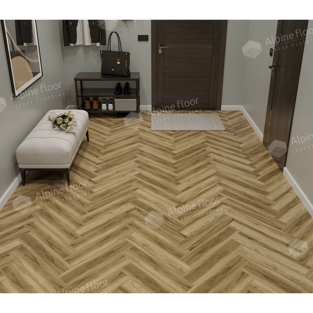 SPC ламинат "Alpine Floor" Орех Акорн (600*125*4 мм) — купить в Омске