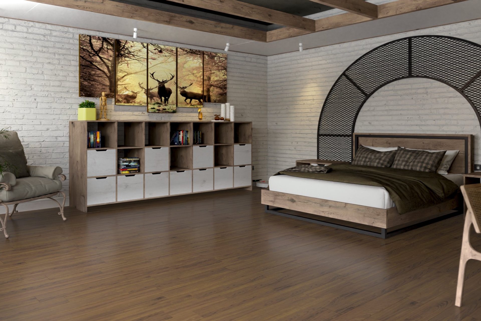 Инженерный паркет «Damy Floor» Ореховый — купить в Омске