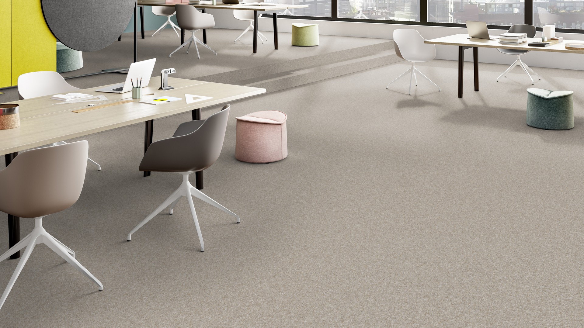 Ковровая плитка Medusa Tile 33 (500*500*5 мм) — купить в Омске