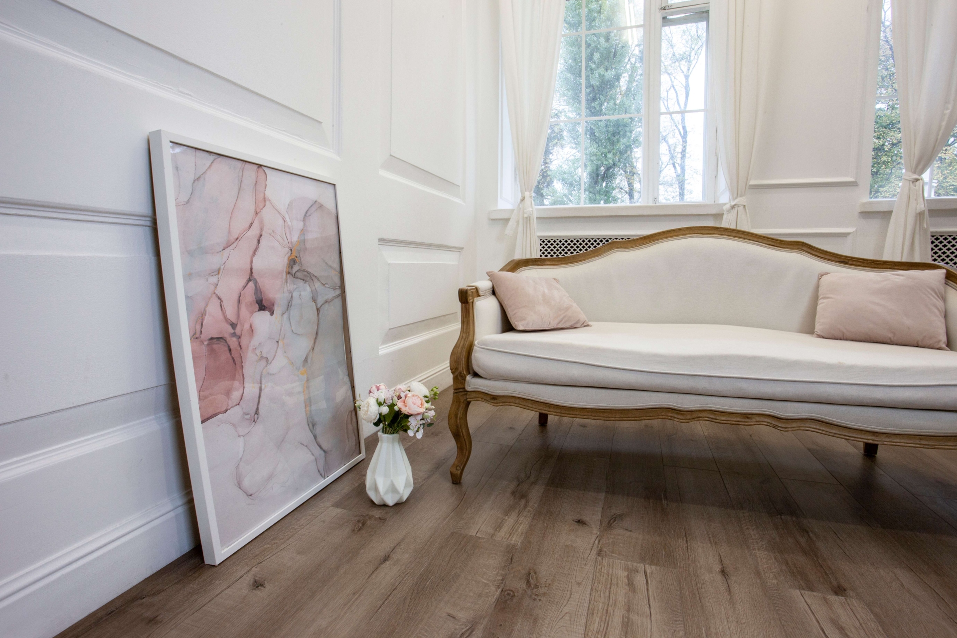 Усовершенствованная кварц-виниловая плитка «Damy Floor» Дуб Изысканный (1227*187*2,5 мм) — купить в Омске