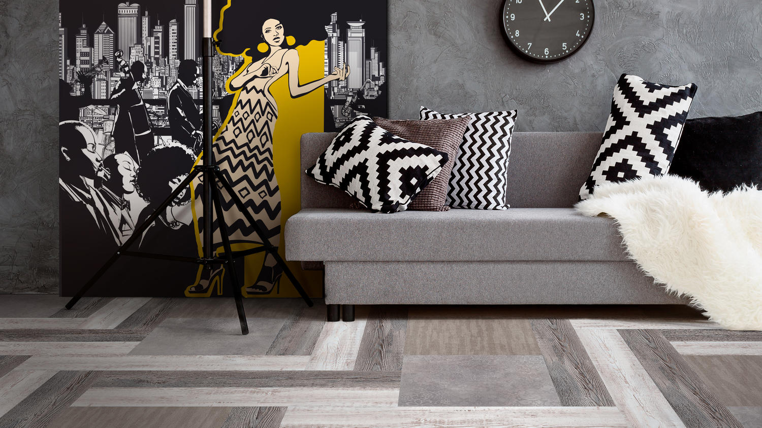 Виниловая плитка "Tarkett" Blues Brighton (457,2*457,2*3 мм) — купить в Омске