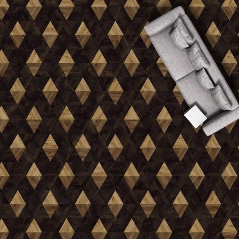 Виниловая плитка Triangles 363 (452,64*392*2,5 мм) — купить в Омске