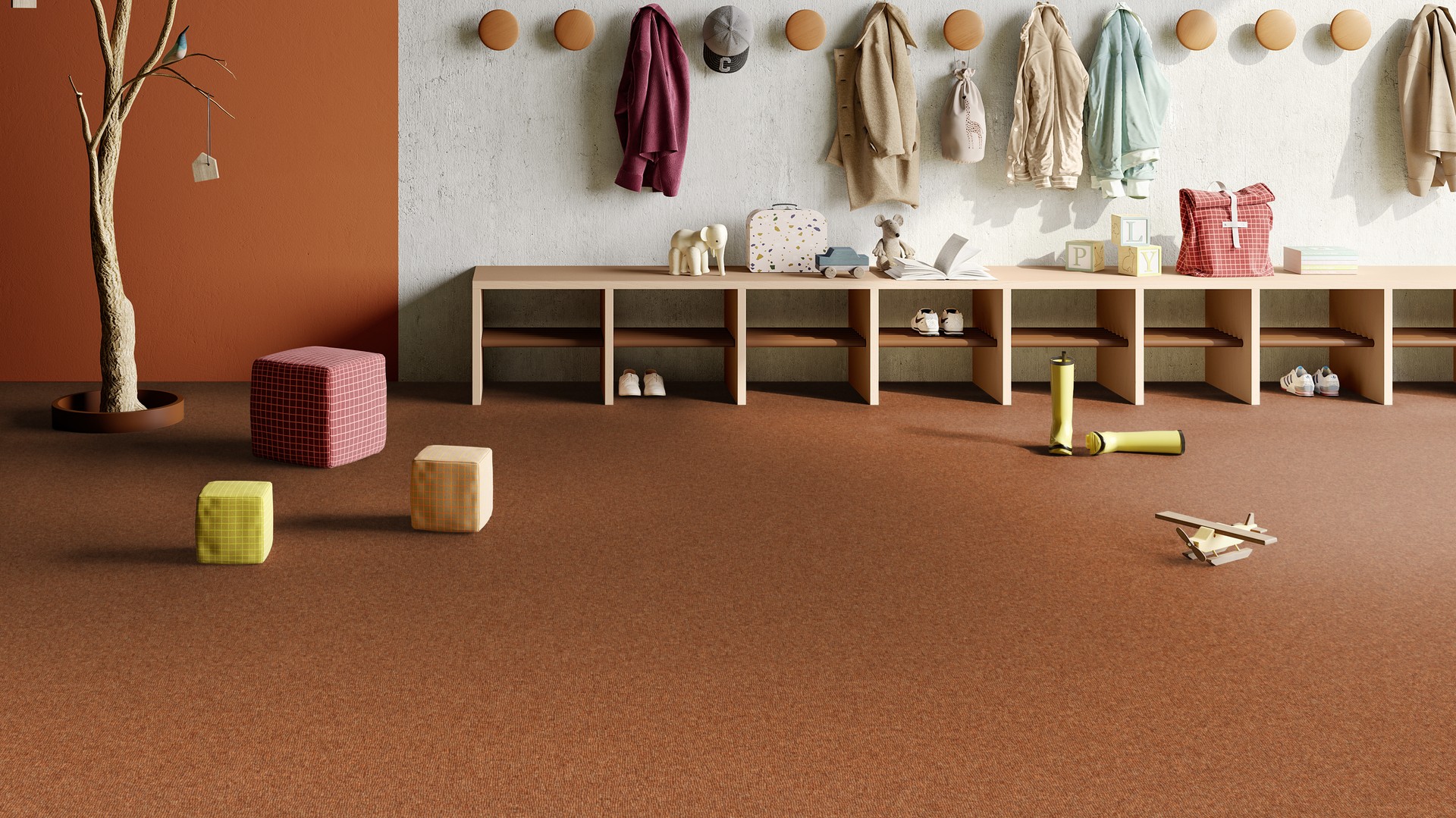 Ковровая плитка Medusa Tile 84 (500*500*5 мм) — купить в Омске