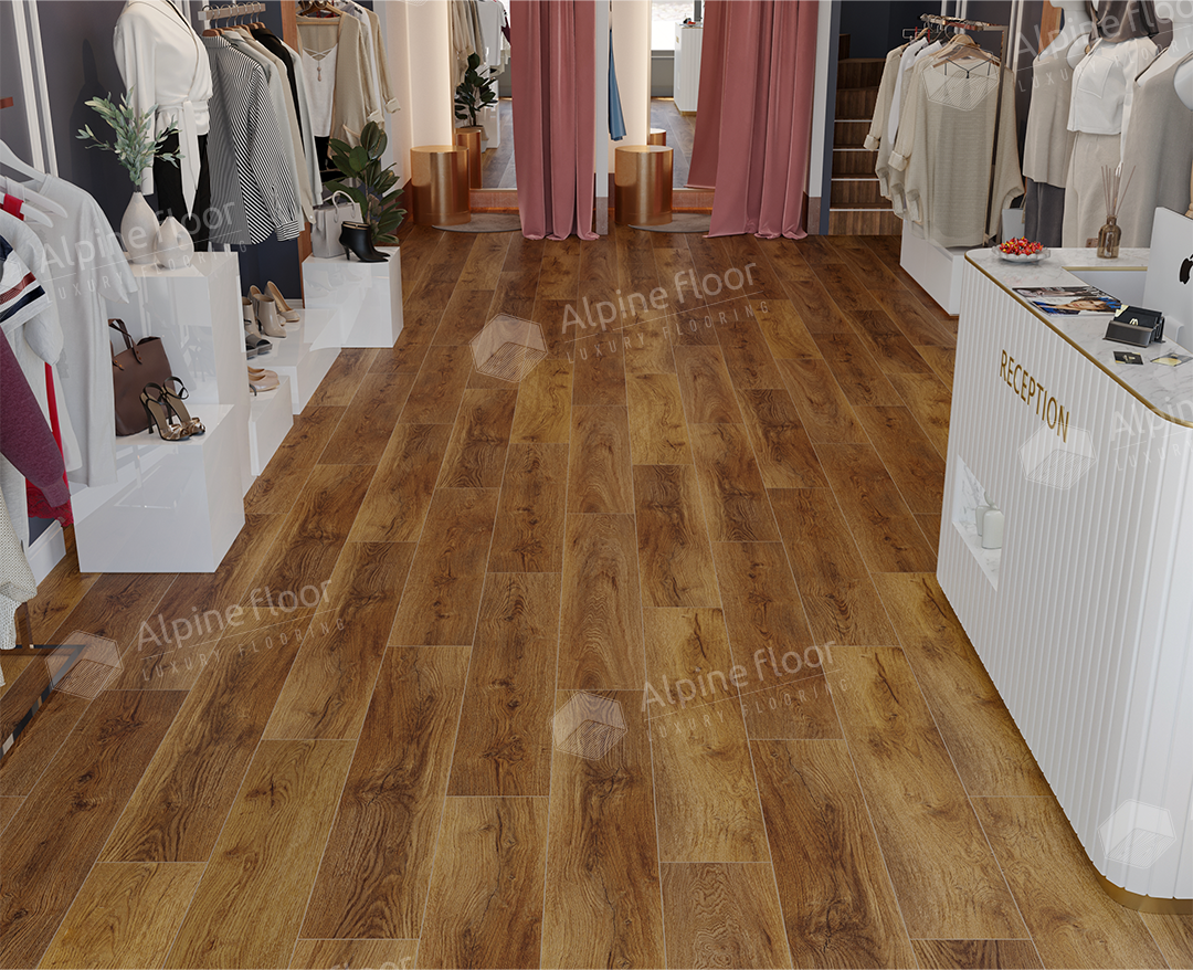 SPC ламинат "Alpine Floor" Ноктюрн (1220*183*4 мм) — купить в Омске