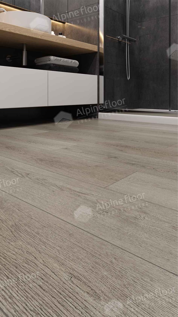 Кварцвиниловая плитка LVT "Alpine Floor" Мета (1219,2*184,15*2,5 мм) — купить в Омске