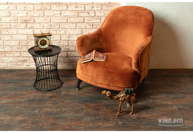 Кварц-винил Керамическая Сталь (950*480*2,5 мм) — купить в Омске