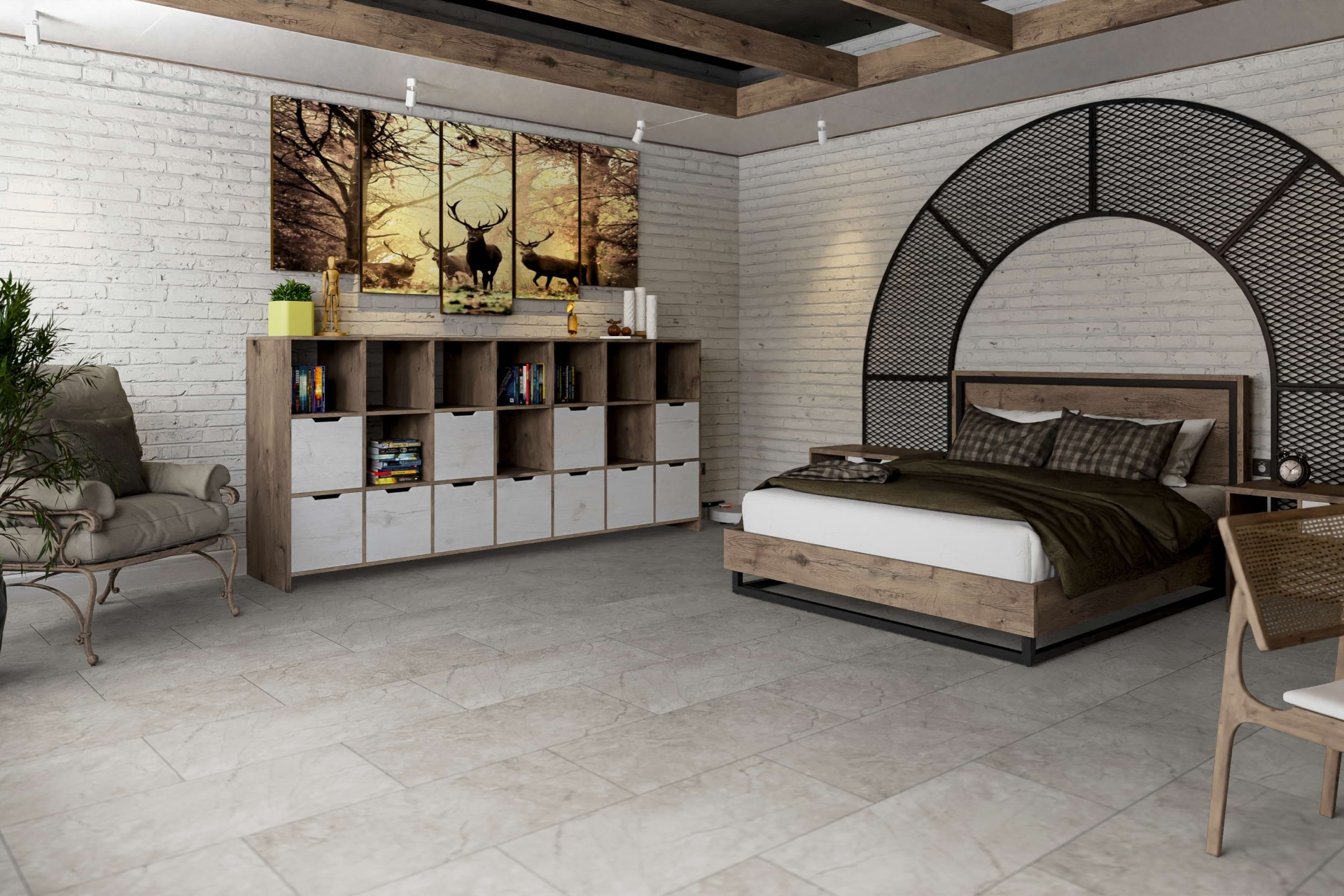 Усовершенствованная кварц-виниловая плитка «Damy Floor» Пик Лайла (912,4*455,2*2,5 мм) — купить в Омске