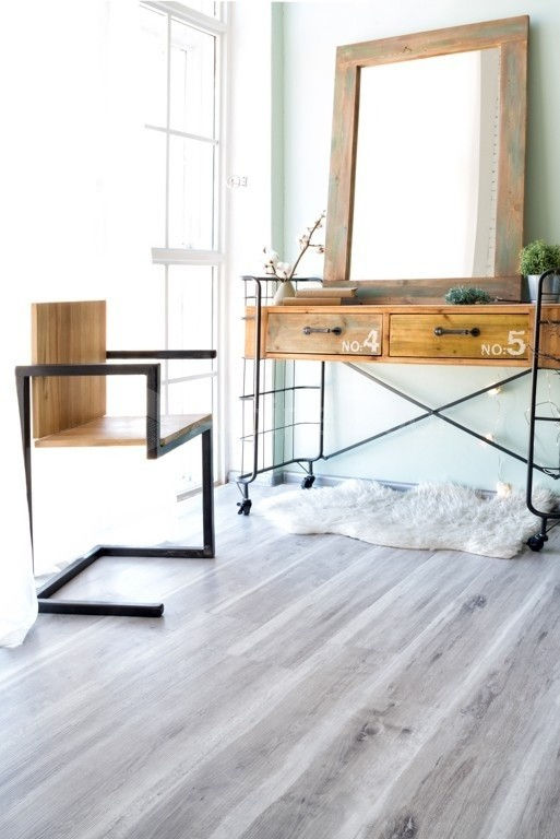 Кварцвиниловая плитка "Alpine Floor" Дуб Полярный  (1219*184*2мм) — купить в Омске