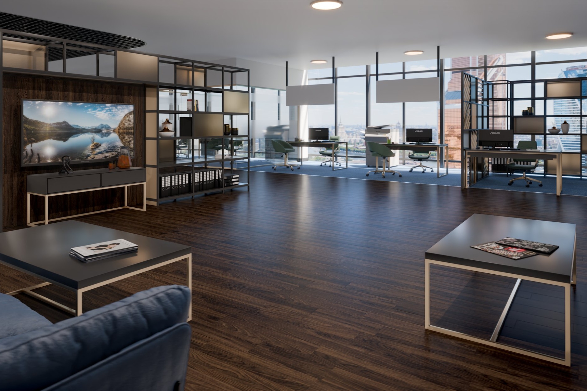 Инженерный паркет «Damy Floor» Каштановый — купить в Омске