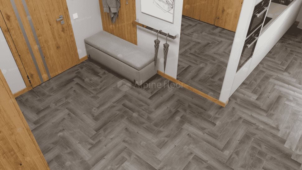 Виниловый ламинат "Alpine Floor" Parquet Light Дуб Мерга (600*125*4 мм) — купить в Омске
