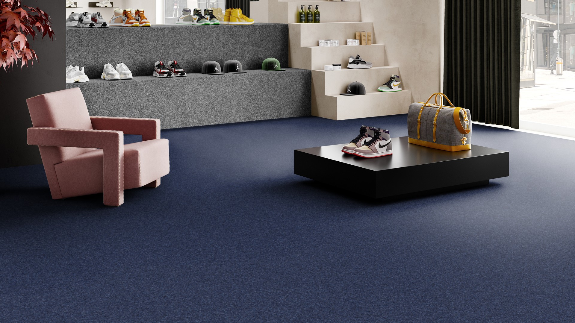 Ковровая плитка Medusa Tile 77 (500*500*5 мм) — купить в Омске