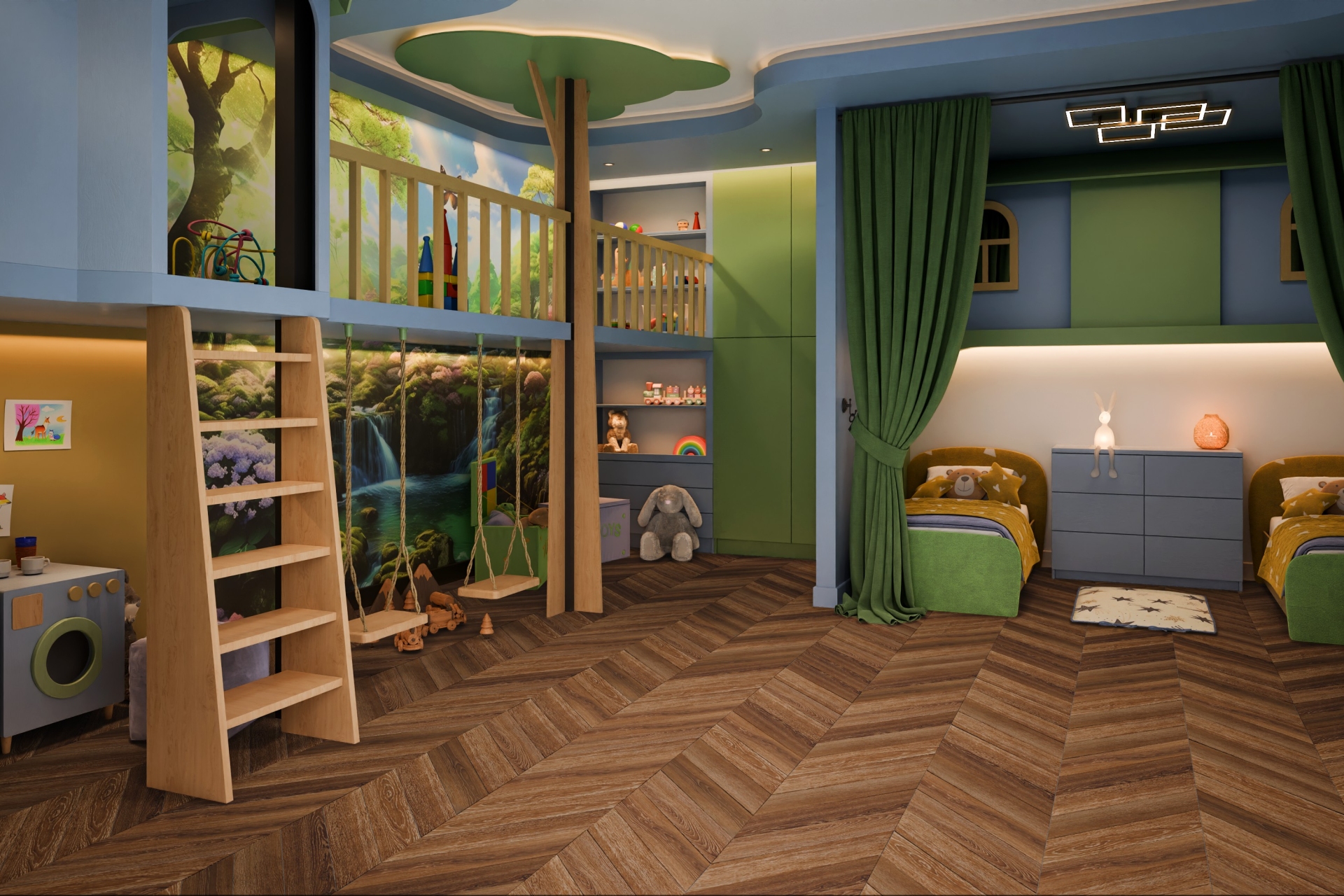 SPC ламинат «Damy Floor» Шайо (600*127*5 мм) — купить в Омске