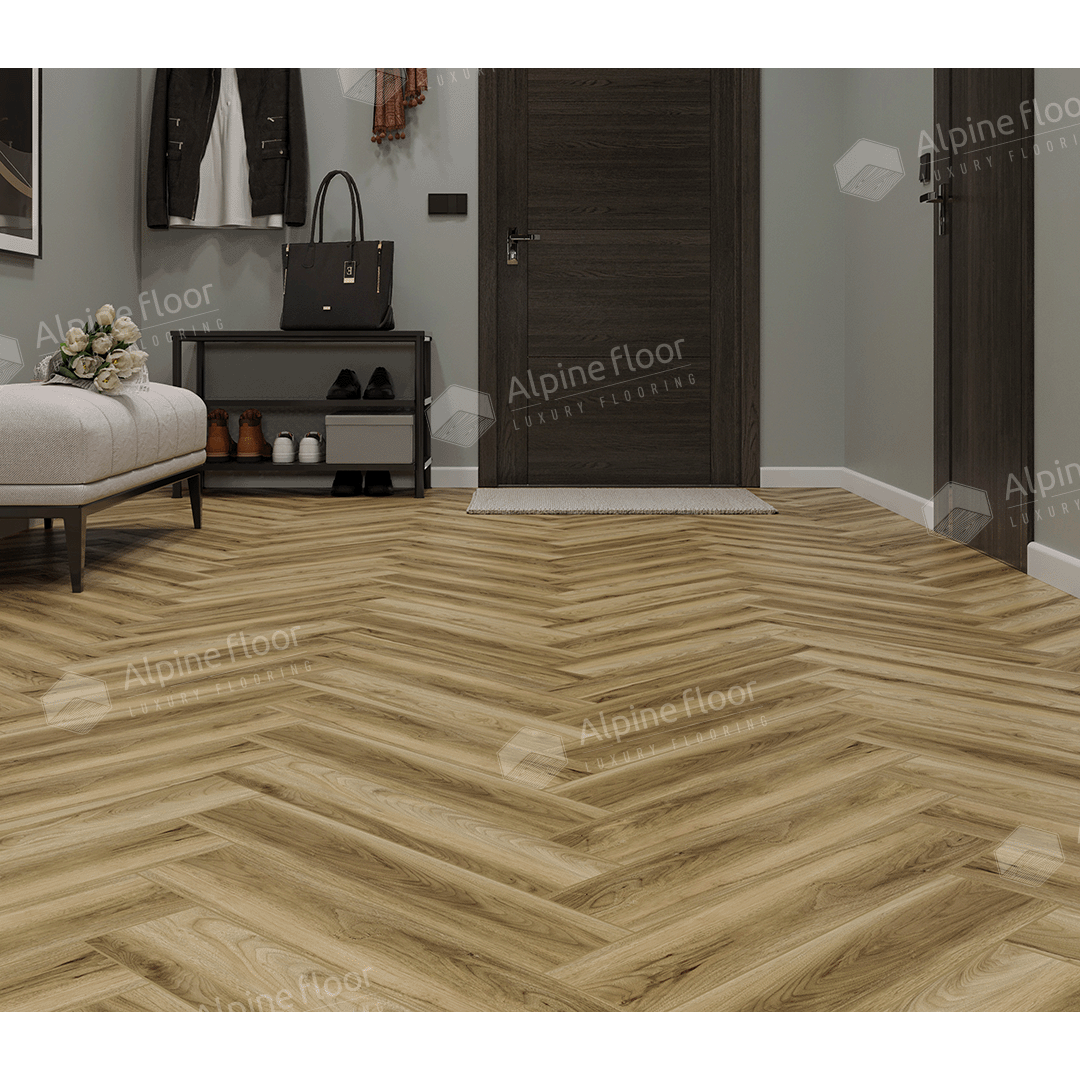 SPC ламинат "Alpine Floor" Орех Акорн (600*125*4 мм) — купить в Омске