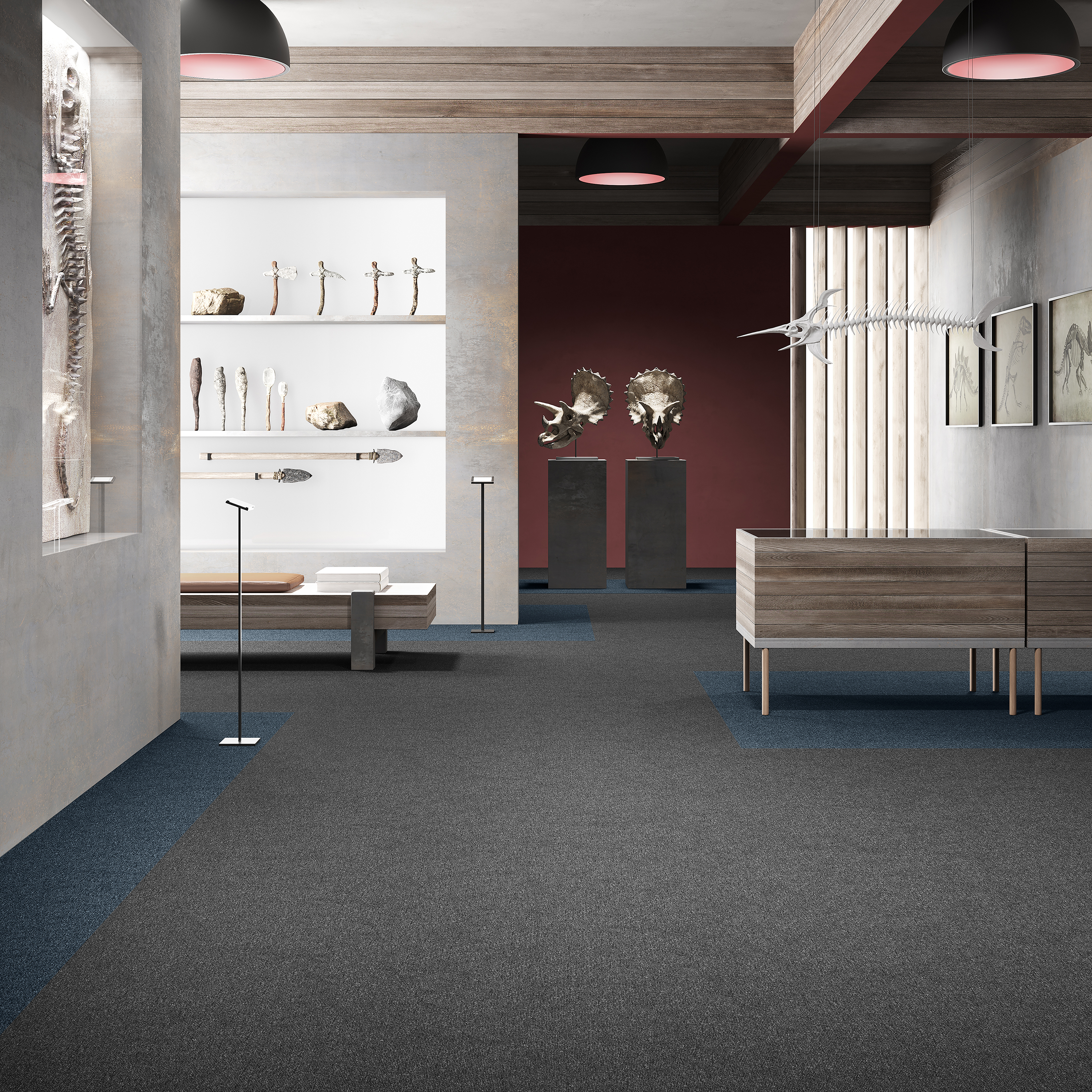 Ковровая плитка Medusa Tile 99 (500*500*5 мм) — купить в Омске