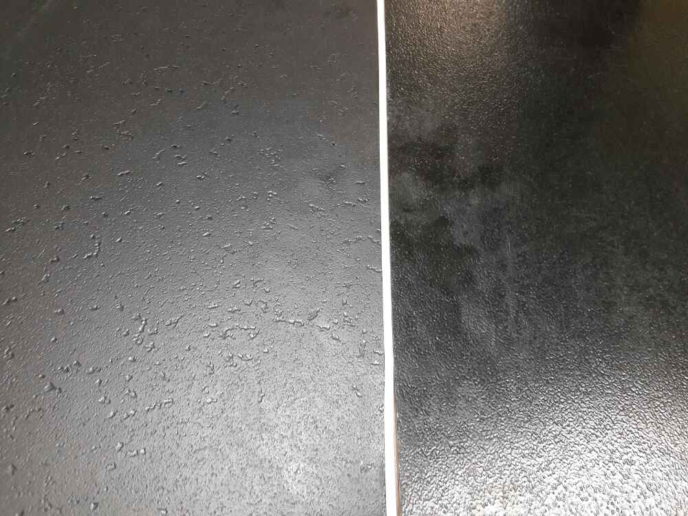 Декоративная вставка для ПВХ плитки белая