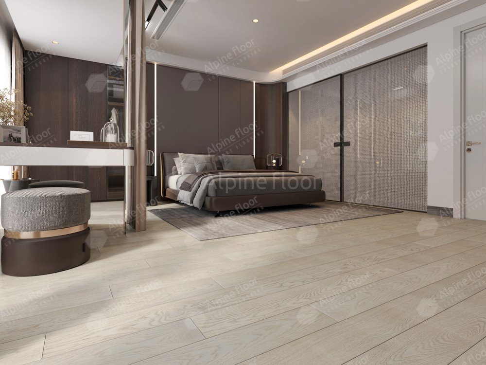 Инженерная доска "Alpine Floor" Дуб Монблан (400-1200*165*12 мм) — купить в Омске