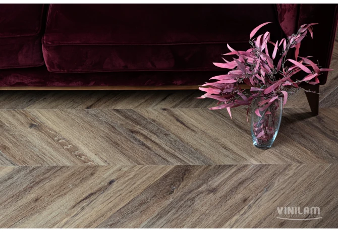 Кварц-винил Шеврон Лувр (690*115*2,5 мм) — купить в Омске