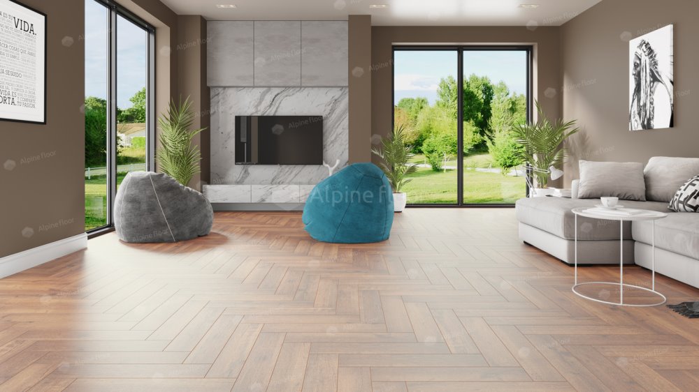 ABA Ламинат "Alpine Floor" Дуб Royal ECO (600*125*8 мм) — купить в Омске