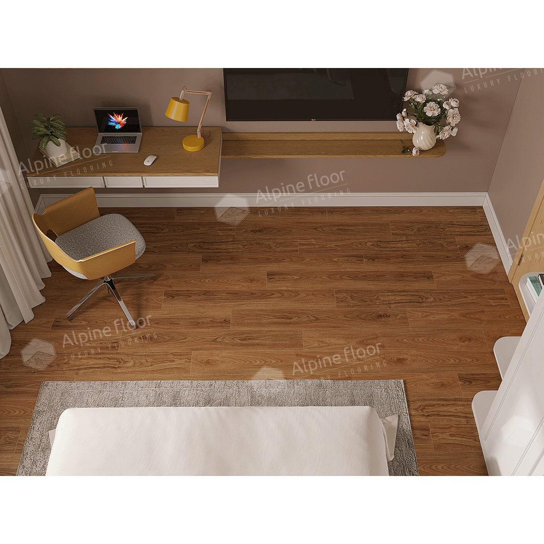 SPC ламинат "Alpine Floor" Орех Маррон Классик (1220*183*4 мм) — купить в Омске
