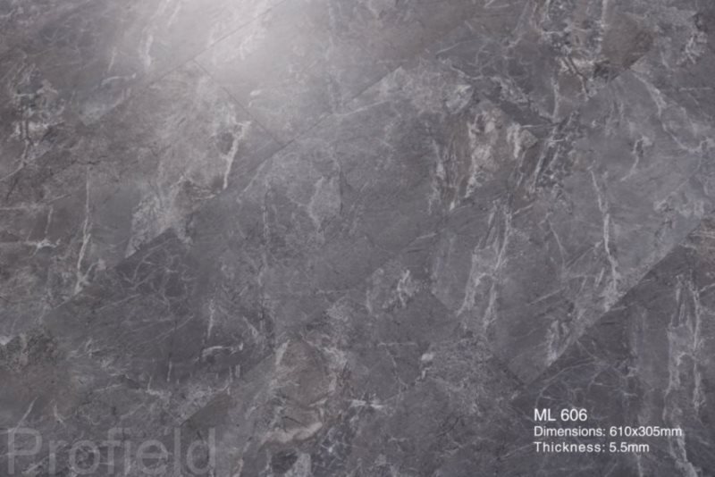 SPC ламинат "Profield" Грей марбл (305*610*5,5 мм) — купить в Омске