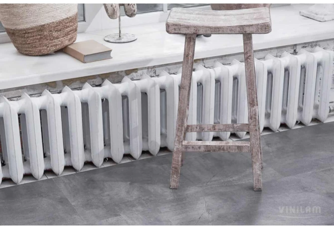 SPC ламинат Серый Бетон (940*470*6 мм) — купить в Омске