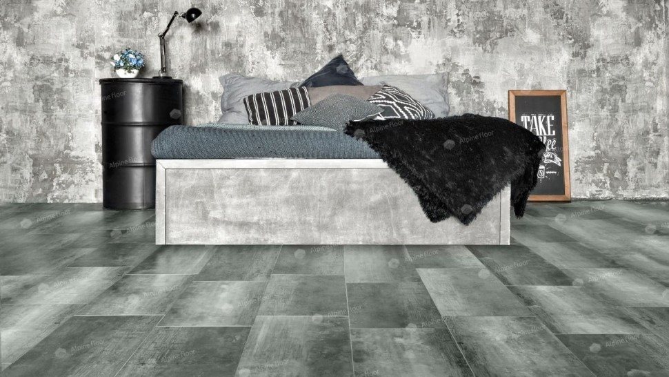 Виниловая плитка "Alpine Floor" Light Stone Корнуолл (608*303*2,5 мм) — купить в Омске