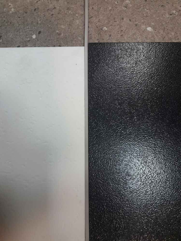 Декоративная вставка для ПВХ плитки серая