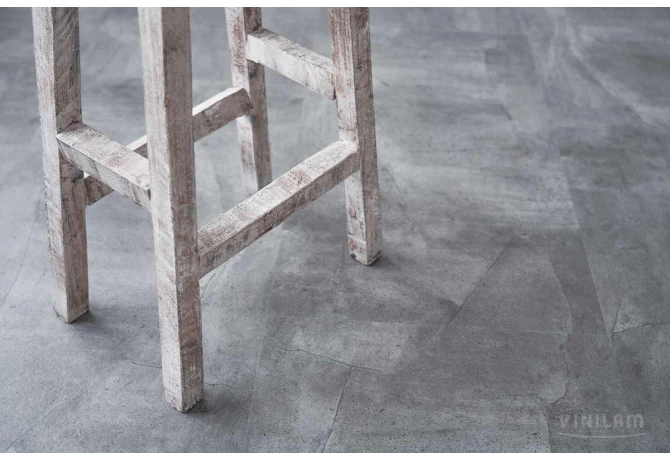 SPC ламинат Серый Бетон (940*470*6 мм) — купить в Омске