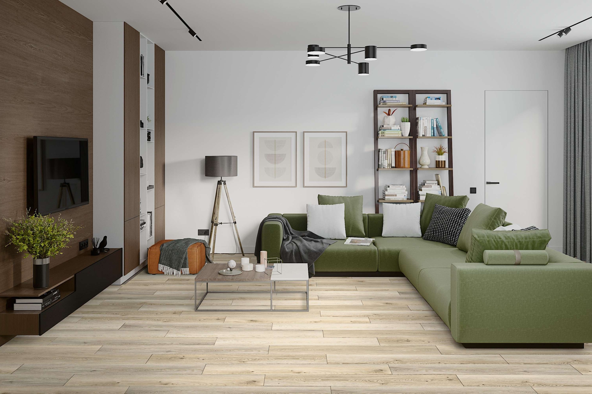 SPC ламинат «Damy Floor» Дуб Кавказский (1220*180*4 мм) — купить в Омске