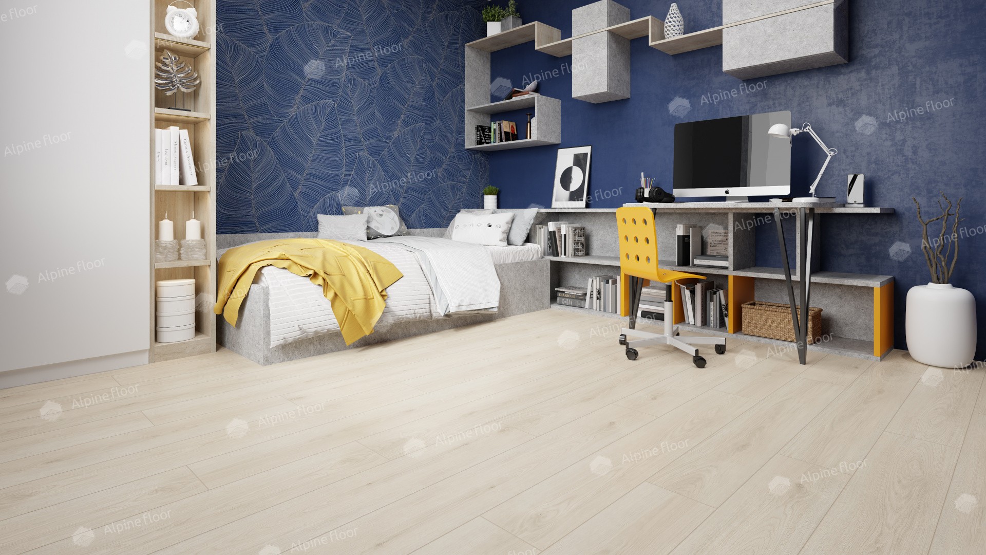 Ламинат "Alpine Floor" Дуб Петербург (1285*192*8 мм) — купить в Омске