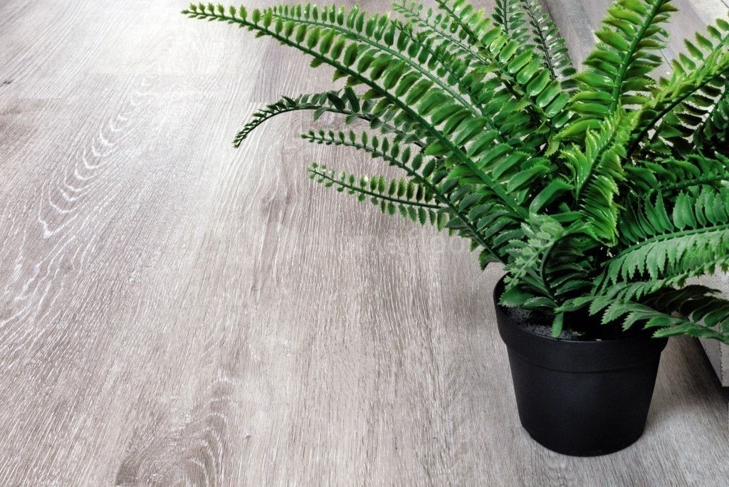 Замковая ПВХ плитка "Alpine Floor" Ясень Серый  (1220*183*4мм) — купить в Омске