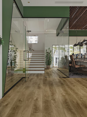 Кварцвиниловая плитка LVT "Alpine Floor" Дуб Натуральный Отбеленный (1227*187*5 мм) — купить в Омске