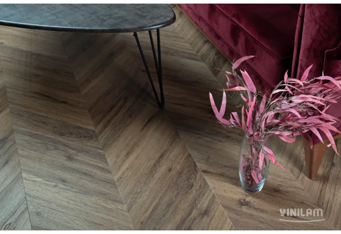 Кварц-винил Шеврон Лувр (690*115*2,5 мм) — купить в Омске