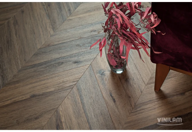 Кварц-винил Шеврон Лувр (690*115*2,5 мм) — купить в Омске