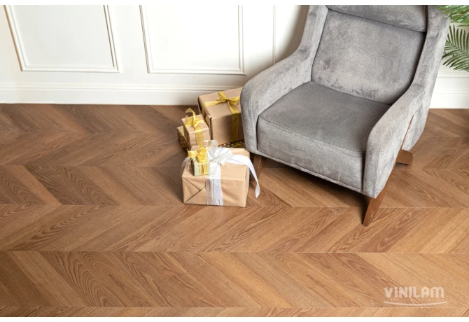 Кварц-винил Шеврон Плезир (690*115*2,5 мм) — купить в Омске