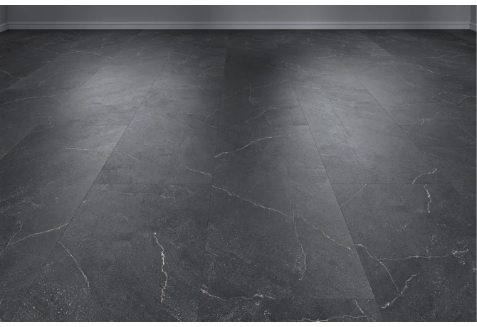 Кварц-винил Вулканический Черный (914,4*457,2*2,5 мм) — купить в Омске