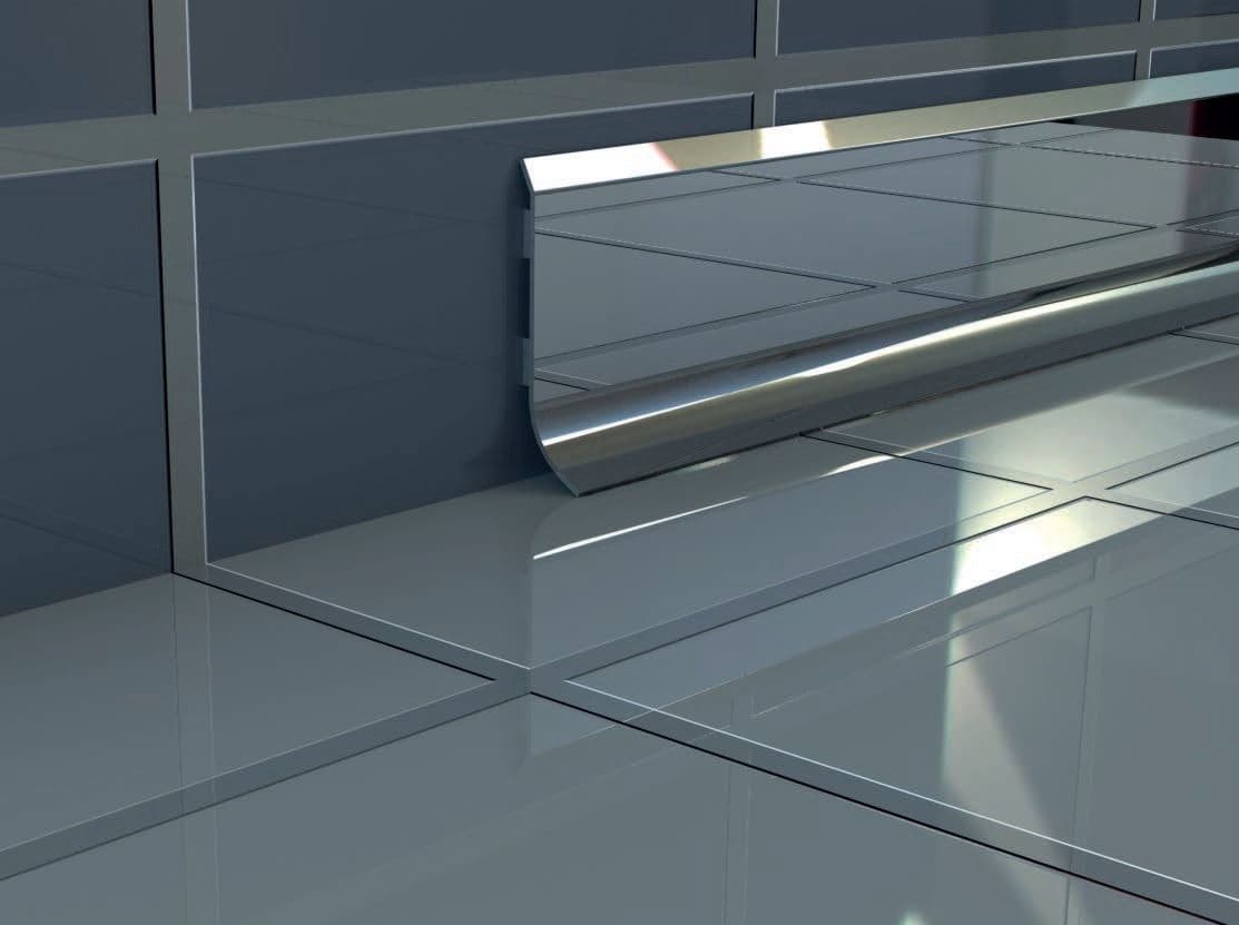 Плинтус L-образный PLR 40 EМ 250 матовый — купить в Омске