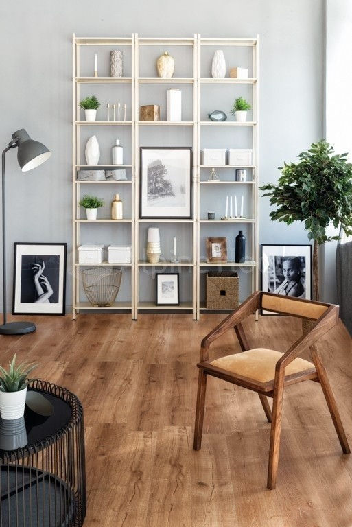 Замковая ПВХ плитка "Alpine Floor" Дуб Royal Синхронное тиснение  (1220*183*6мм) — купить в Омске