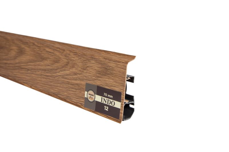 Плинтус "Arbiton" Indo Дуб Темный (2500*26*70 мм) — купить в Омске