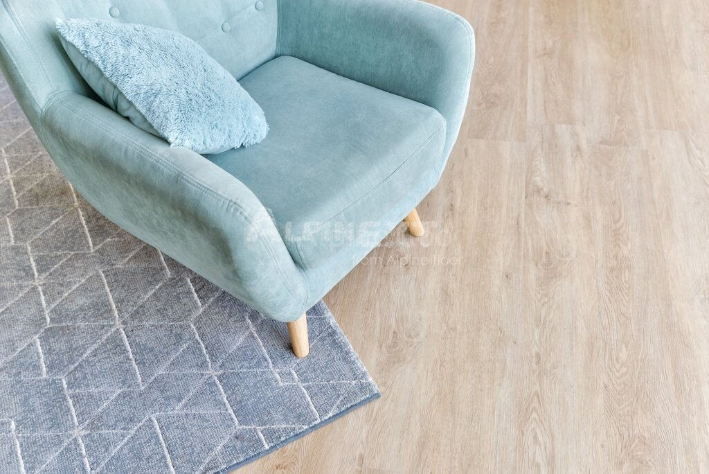 Замковая ПВХ плитка "Alpine Floor" Дуб Ваниль Селект  (1220*183*4мм) — купить в Омске