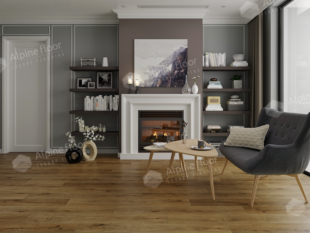 SPC ламинат "Alpine Floor" Энигма (1220*183*4 мм) — купить в Омске
