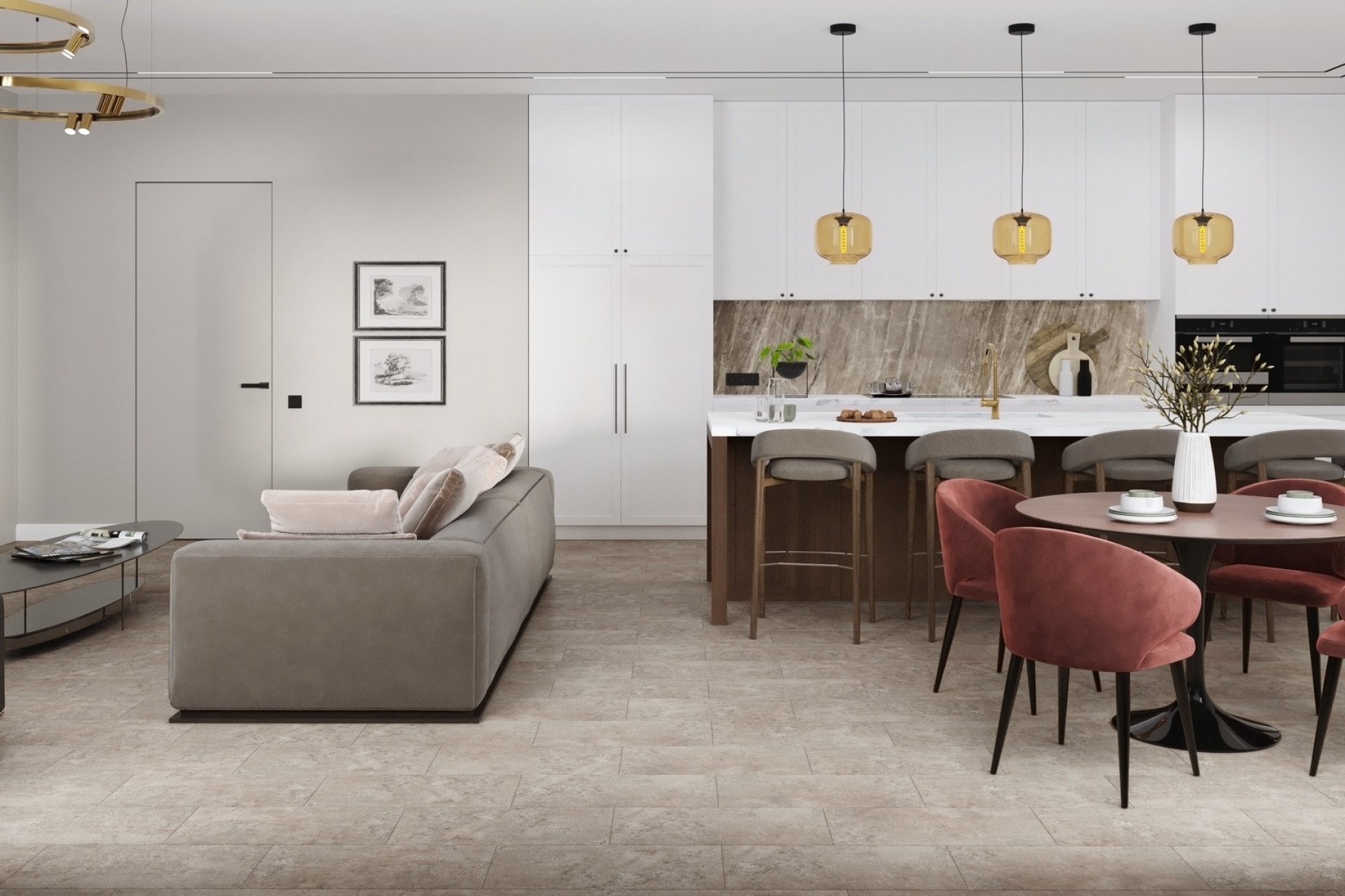 SPC плитка «Damy Floor» Эйгер (610*305*5 мм) — купить в Омске