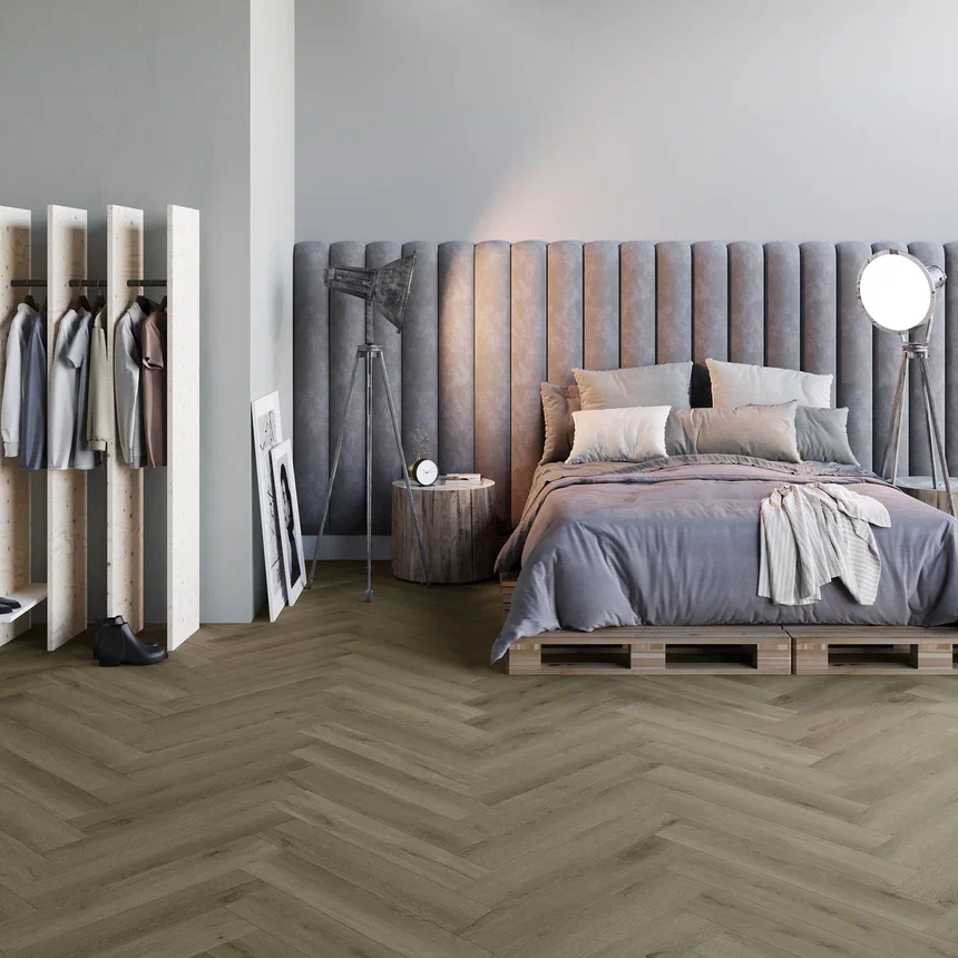 SPC ламинат "Invictus" River Oak Beaver (743*145*5мм) — купить в Омске